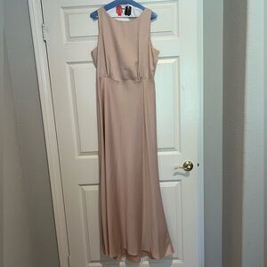 Sachin + Babi Cream Champagne Bridesmaid Dress